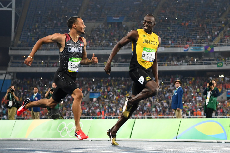 Andre De Grasse, Usain Bolt