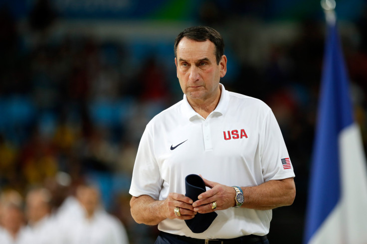 mike krzyzewski usa 2016