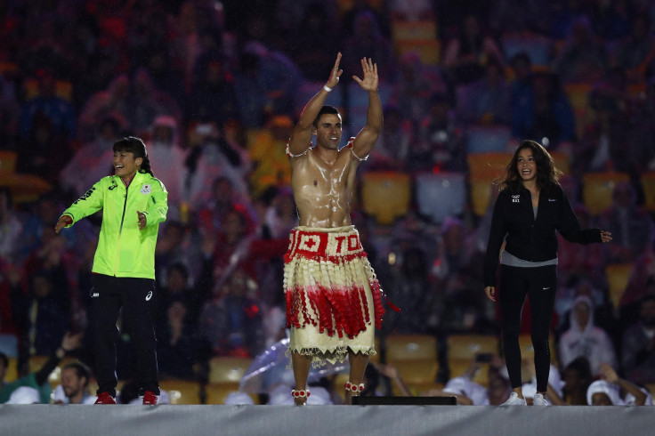 Pita Taufatofua of Tongo