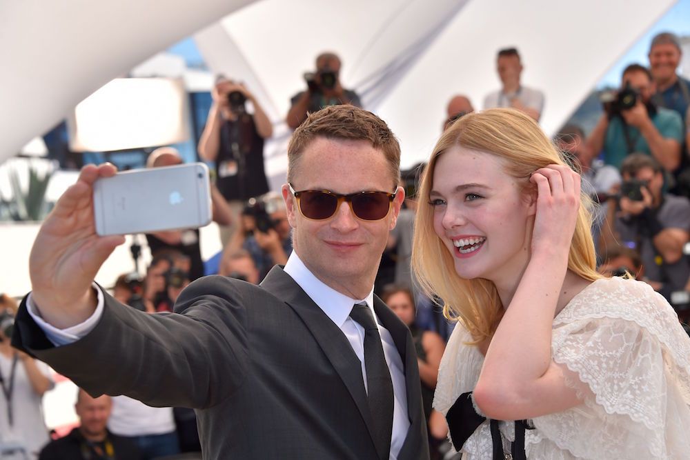 Cannes-Do Nicolas Winding Refn and Elle Fanning Strike A Pose 