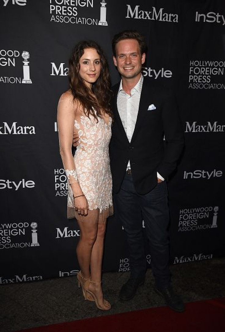 Troian Bellisario and Patrick J. Adams