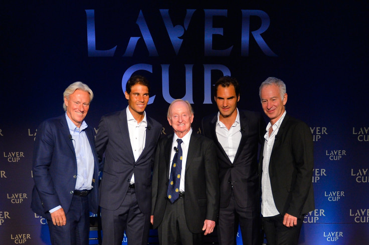 Bjorn Borg, Rafael Nadal, Rod Laver, Roger Federer, John McEnroe