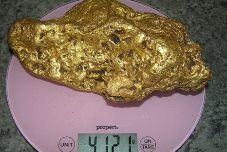 8-pound gold nugget