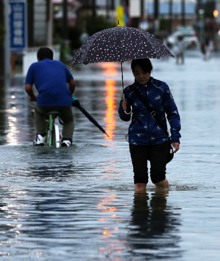 Typhoon Lionrock expected to make landfall on Monday night.