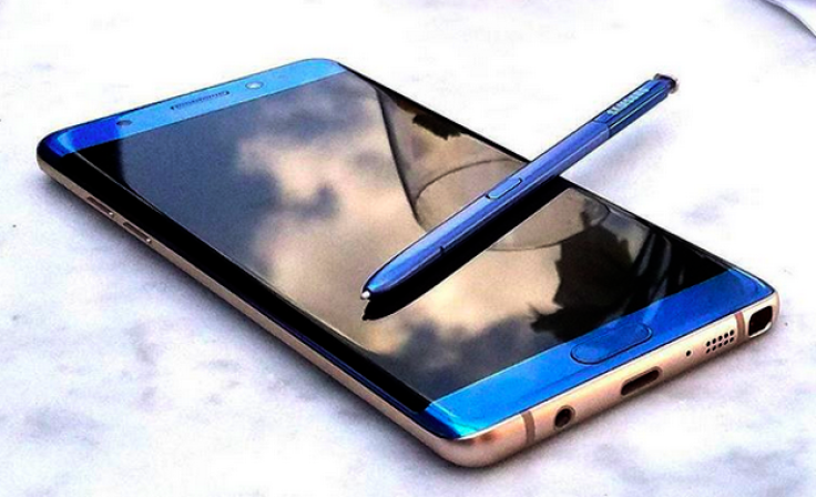 Samsung Galaxy Note 7 handset