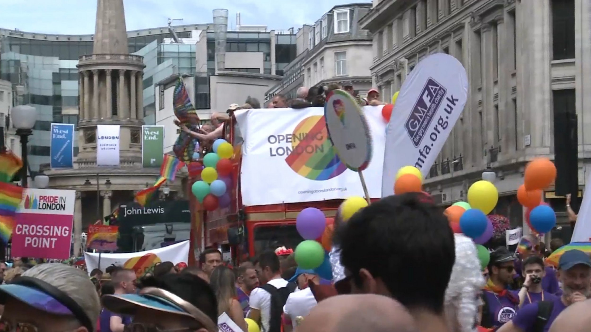 Tens Of Thousands Attend 45th London Pride Parade