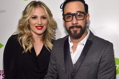 A.J. McLean and wife Rochelle