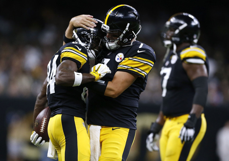 Antonio Brown Ben Roethlisberger 