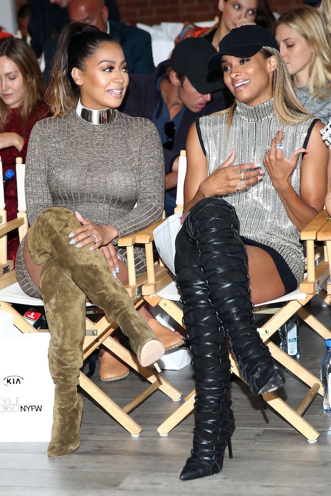 26 La La Anthony and Ciara At The Serena Williams Signature Statement Collection By HSN