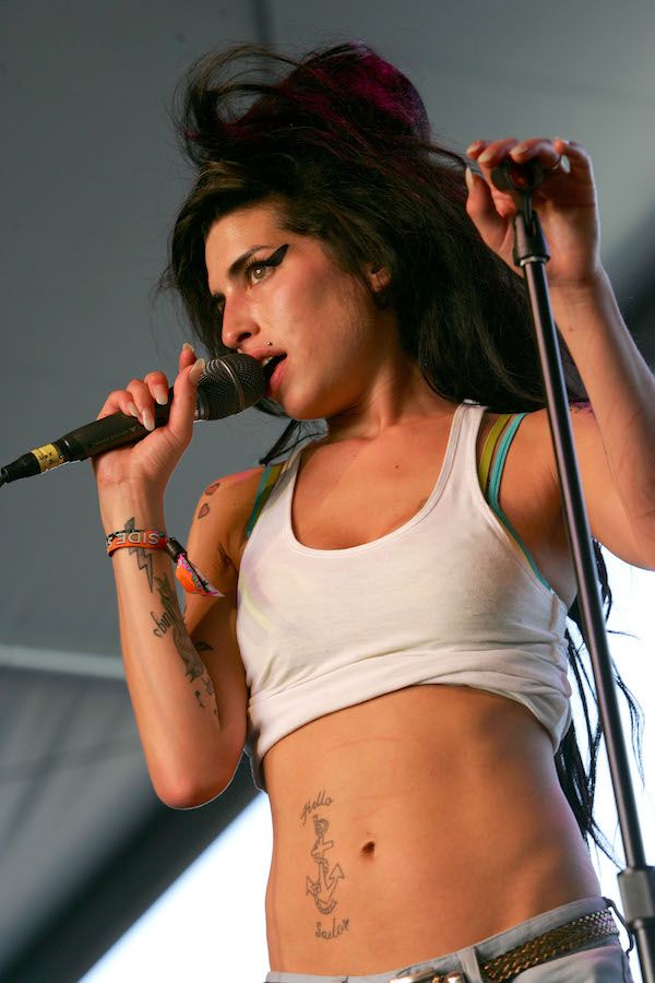 Amy Winehouse Performs At Coachella, 2007  