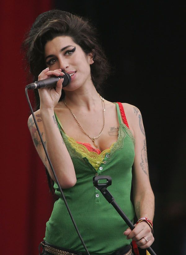 Amy Winehouse Performs At Glastonbury, 2007 