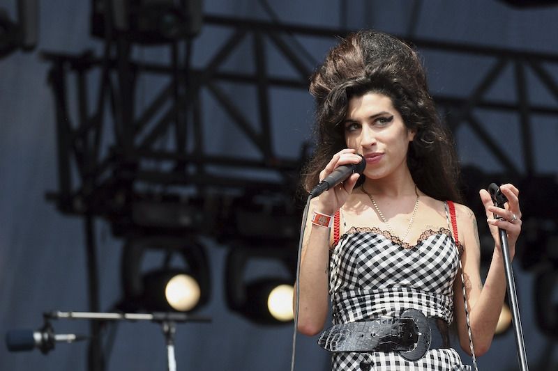 Amy Winehouse At Lollapalooza, 2007