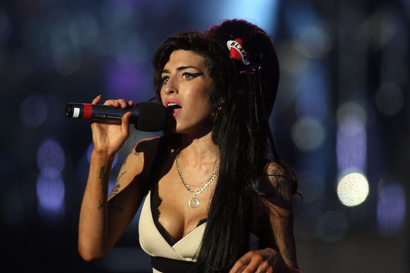 Amy Winehouse Performs In Hyde Park, 2008 