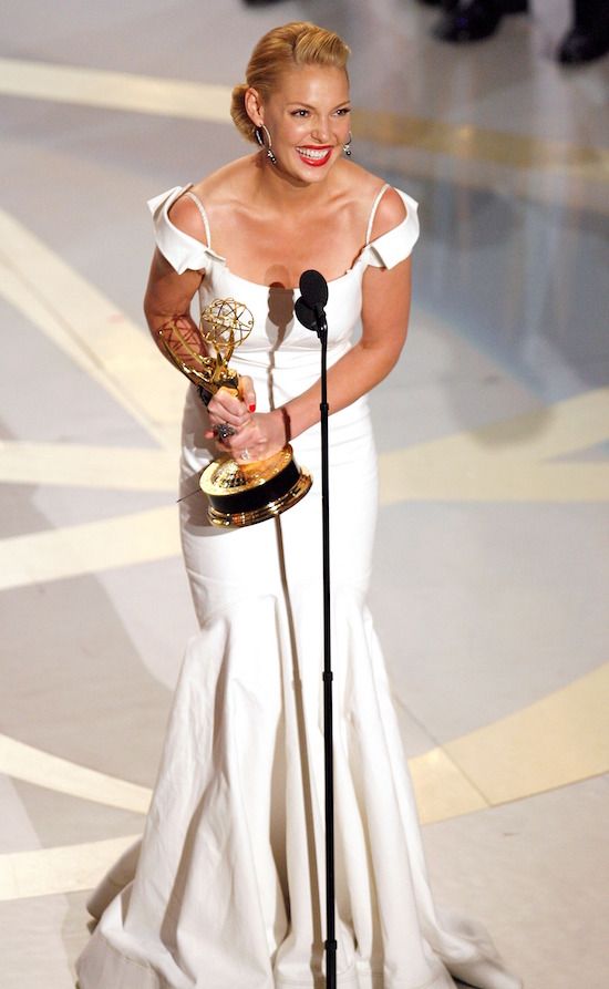Most OMG Emmys Moments Ever Katherine Heigls Expletive Not-Quite Deleted 