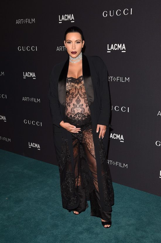 Kim Kardashian At The LACMA 2015 ArtFilm Gala