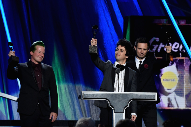 Green Day Rock Hall of fame