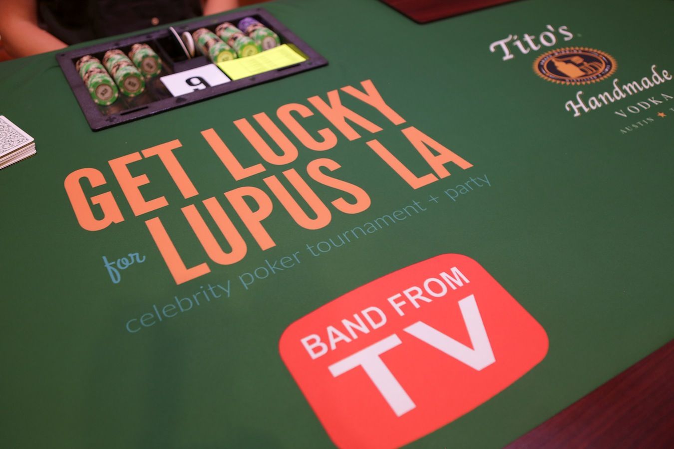 Get Lucky For Lupus LA Celebrity Poker Tournament.