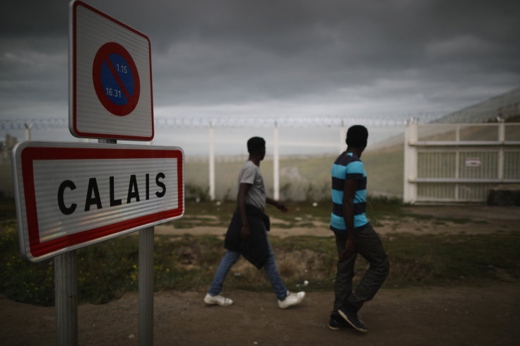 Hollande at Calais