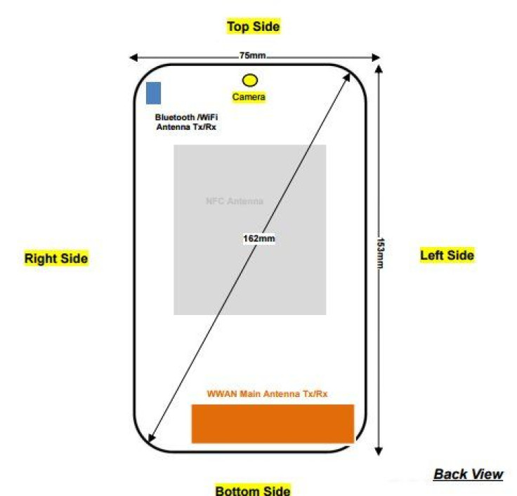 BlackBerry DTEK60 Drawing