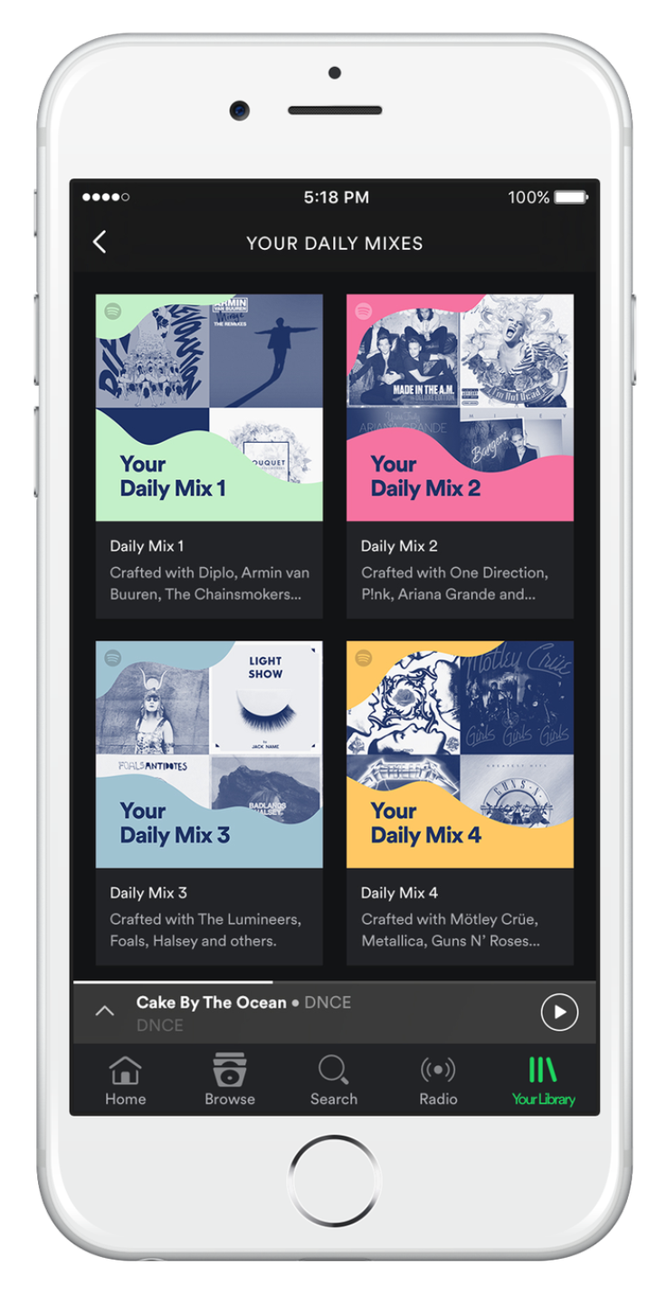 Spotify Daily Mix