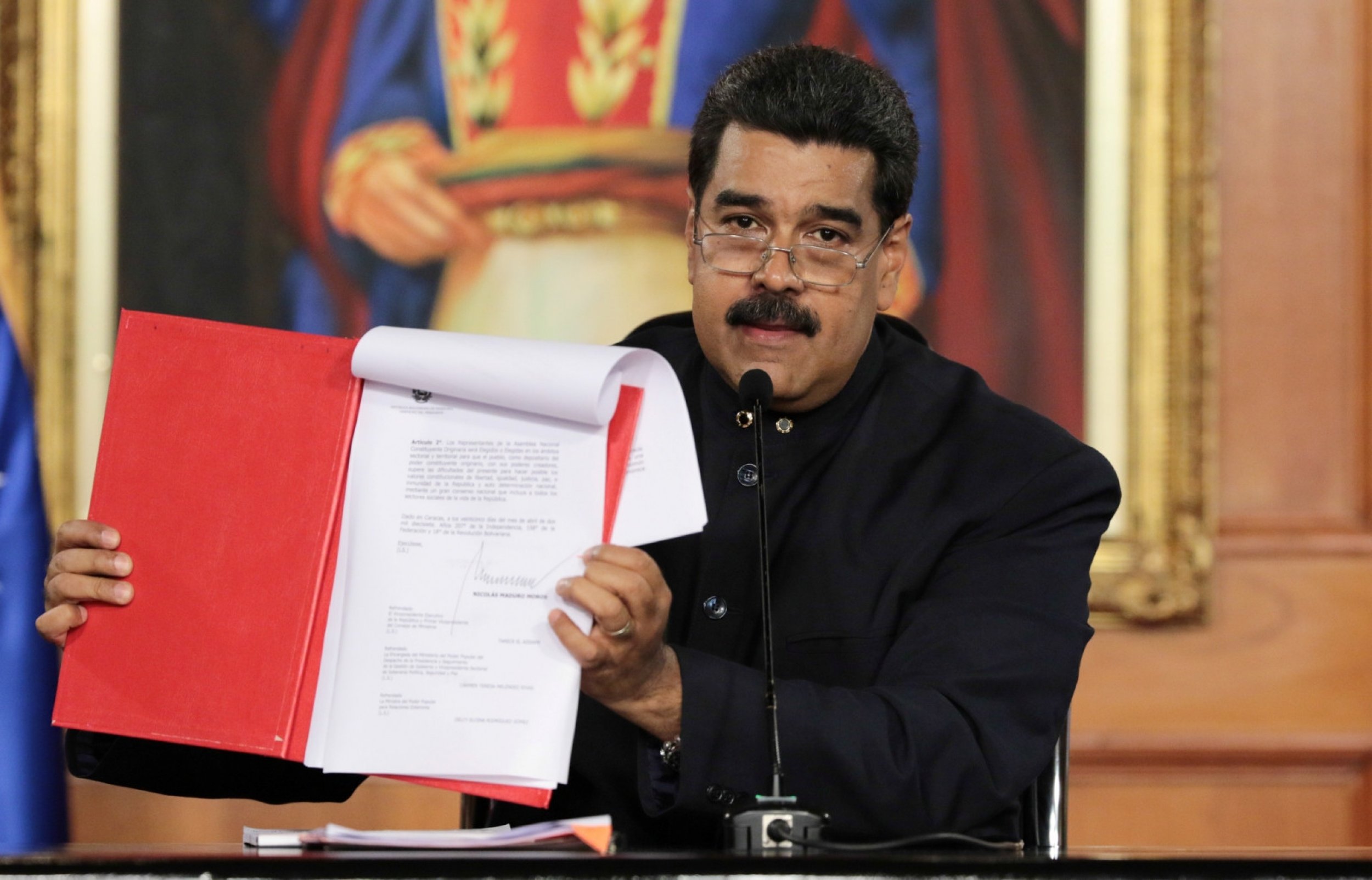 Venezuelan President Maduro creates popular assembly for constitution rewrite amid more anti-government protests
