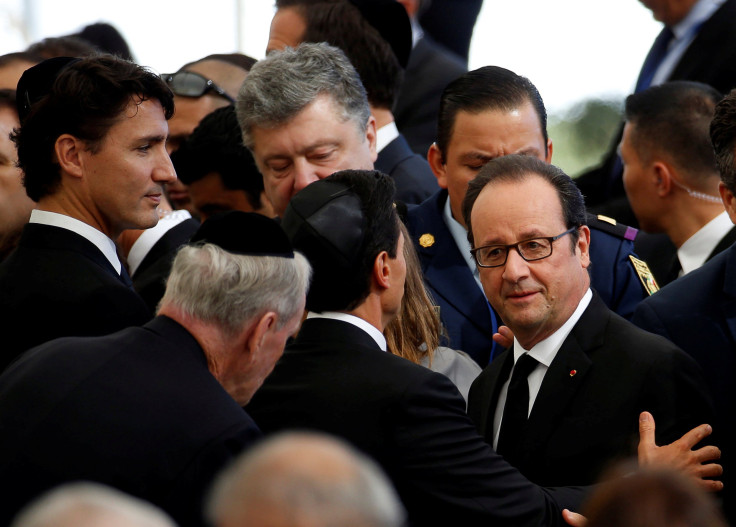 Trudeau and hollande