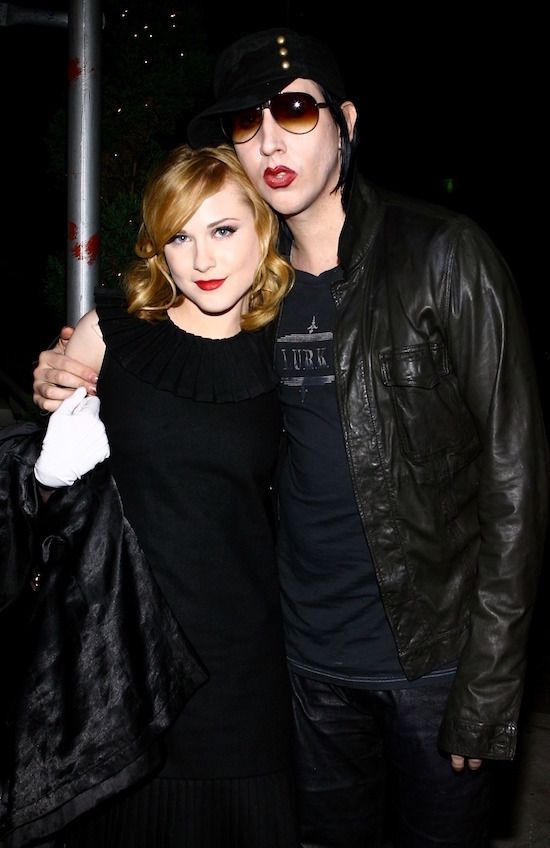 The Odd Couple Wood Was Engaged To Marilyn Manson 