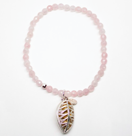 100 Of Sales Of This Rose Quartz Bracelet Go to The Cause, How Can You Not Shop 