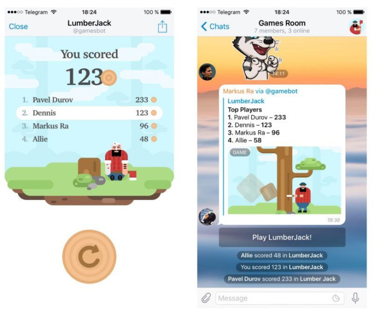 telegram messaging app