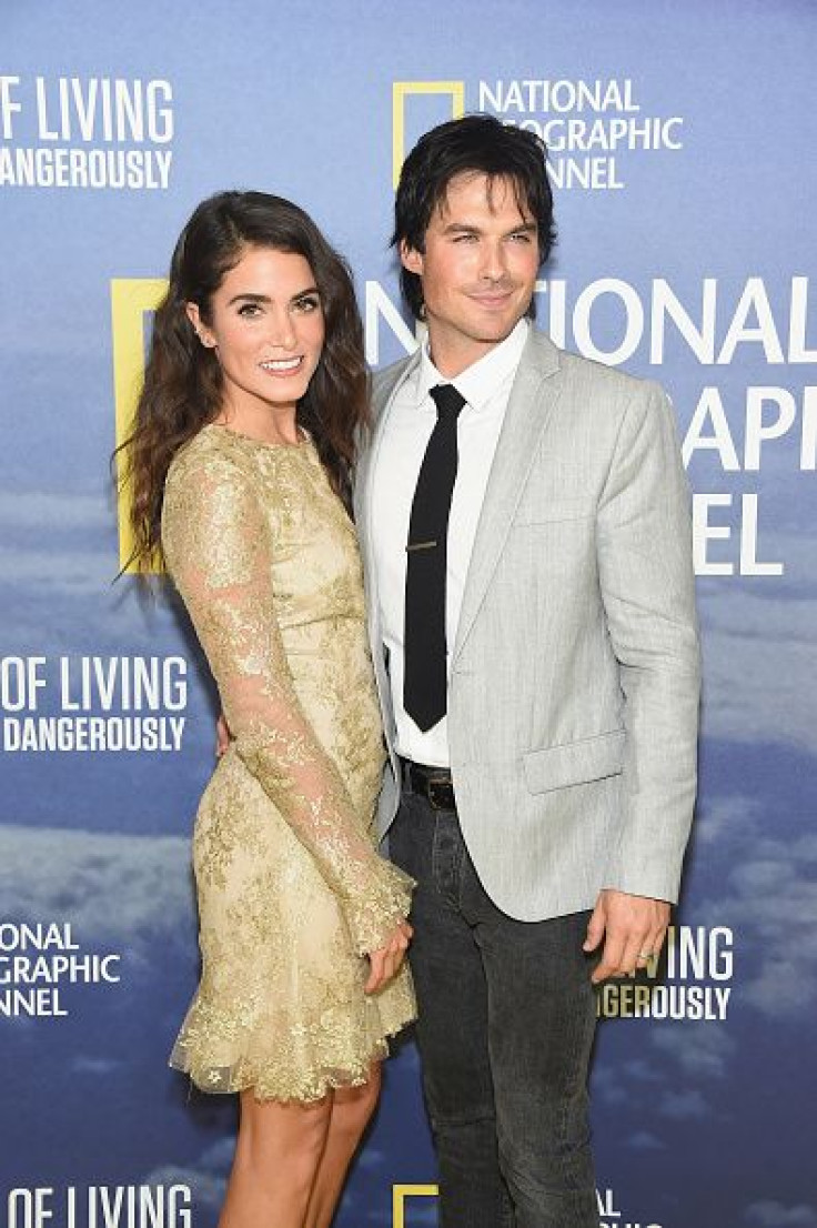 Nikki Reed and Ian Somerhalder