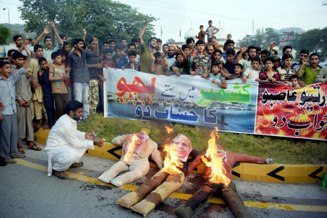 Pakistan Kashmir protesters 