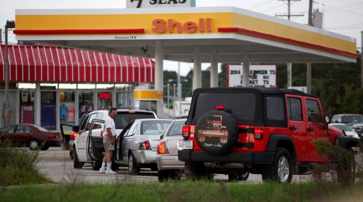 gas station