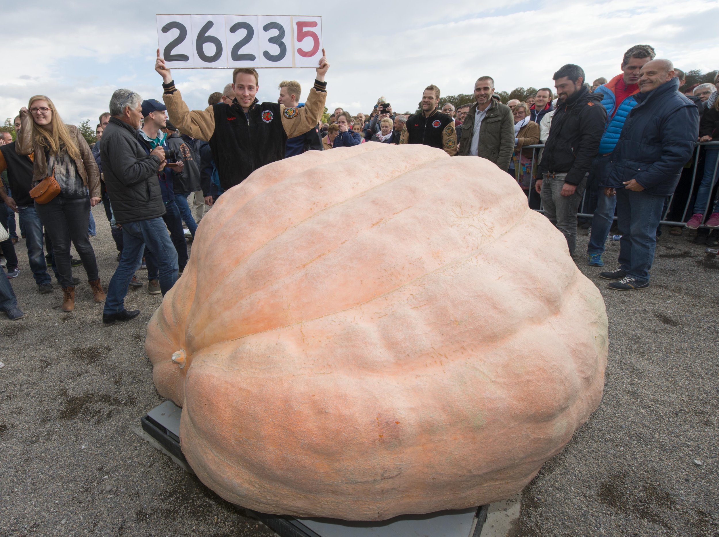 Largest Pumpkin Record 2022