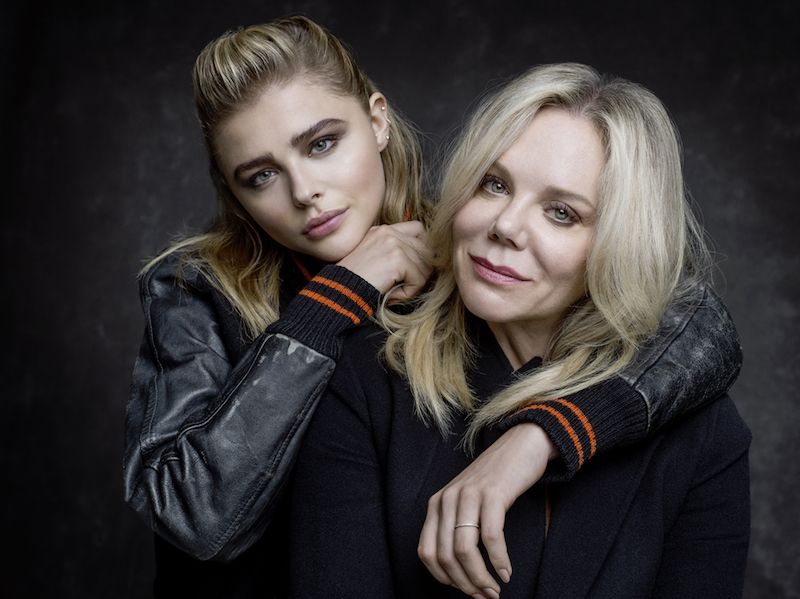 Chloe Grace Moretz And Her Mother