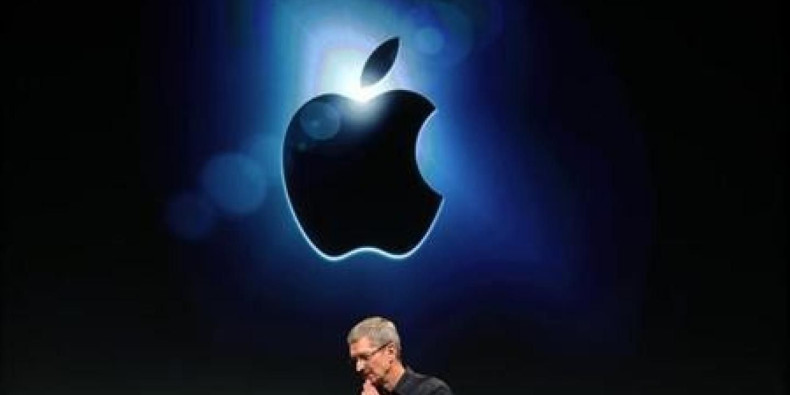 Apple CEO Tim Cook speaks at Apple headquarters in Cupertino, Calif., Oct. 4, 2011.