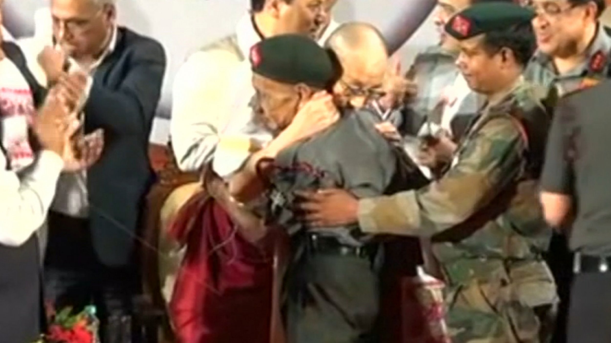 Dalai Lama has emotional reunion with guard who escorted him to safety
