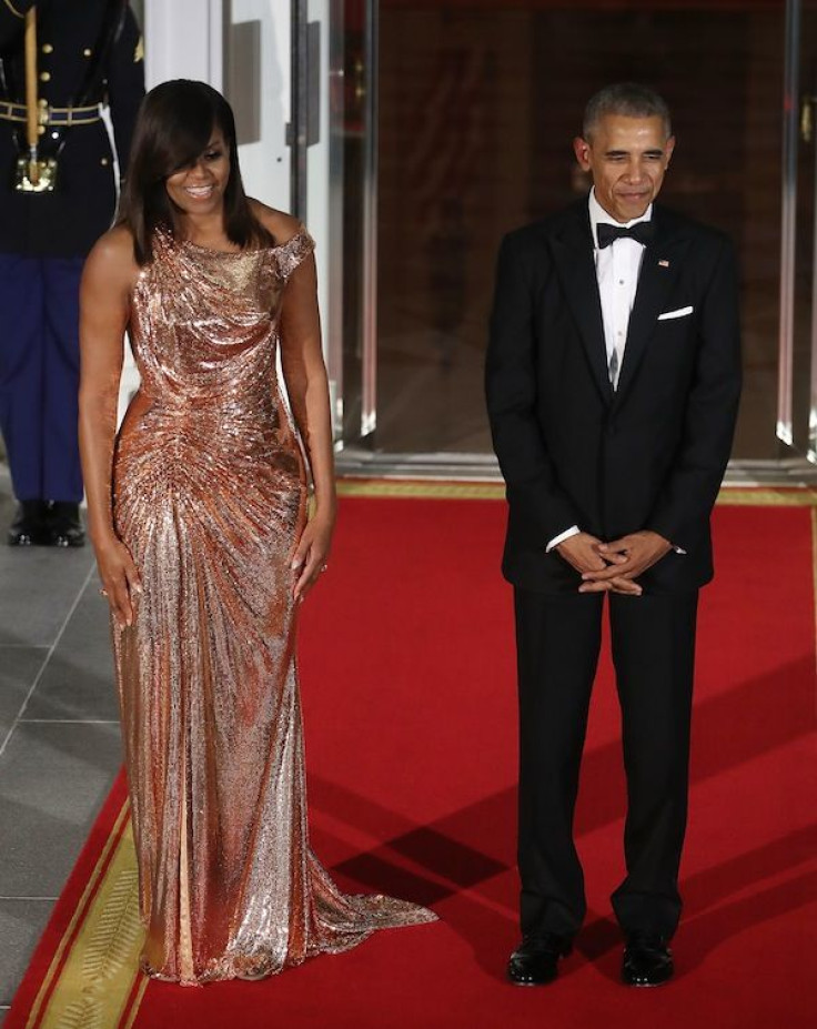 Michelle Obama and President Barak Obama