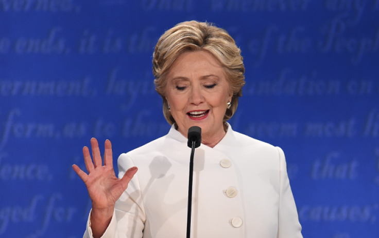 Hillary Clinton says she will not be taking any more naps after wrapping up the final presidential debate.