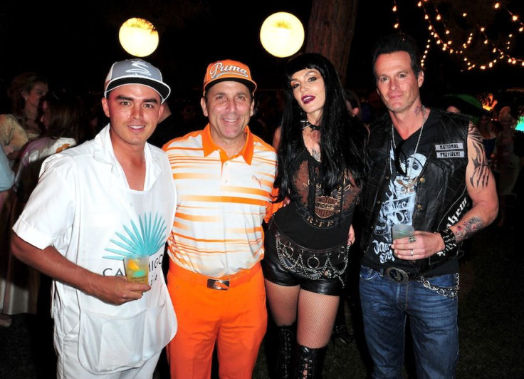 Pro golfer Rickie Fowler, Disocvery Land Company CEO Mike Meldman, model Cindy Crawford and Casamigos co-founder Rande Gerber 