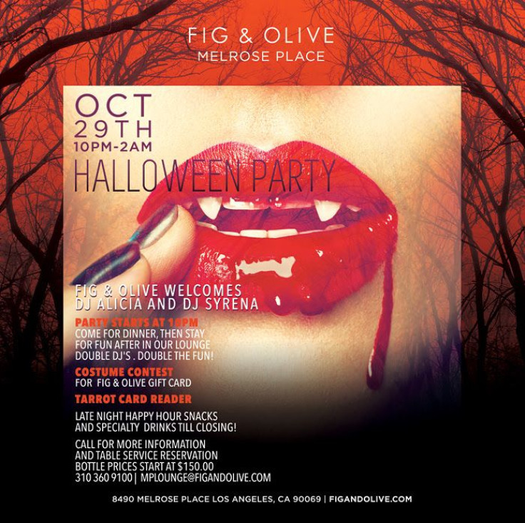 Fig & Olive Halloween Party 