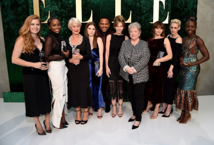 Amy Adams, Aja Naomi King, Helen Mirren, Anna Kendrick, Anthony Anderson, Robbie Myers, Kathy Bates Felicity Jones,Kristen Stewart, Lupita Nyong'o