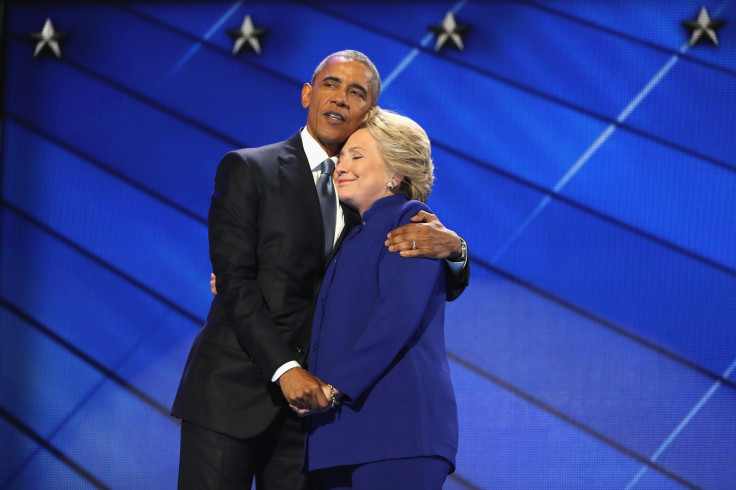 Barack Obama and Hillary Clinton