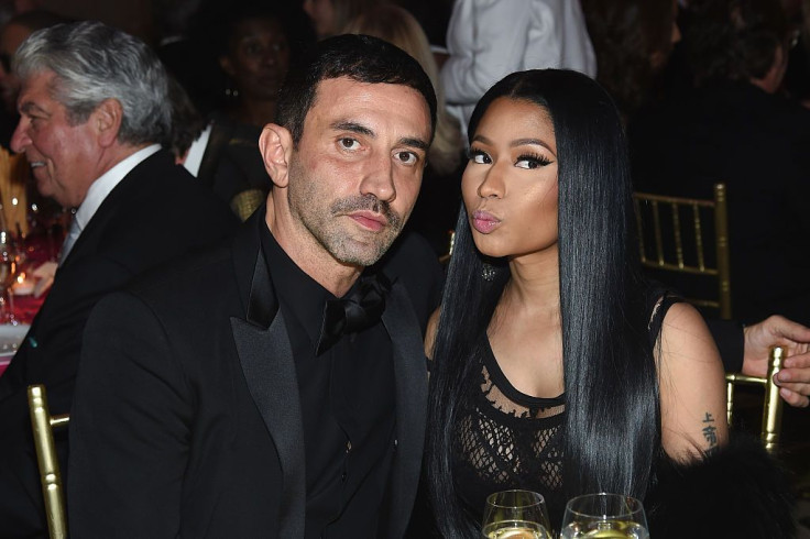 Riccardo Tisci and Nicki Minaj