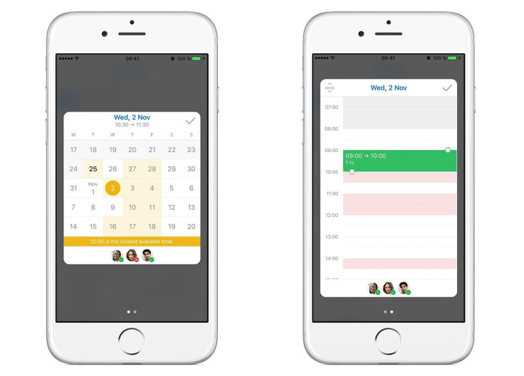 microsoft outlook for ios scheduling assistant