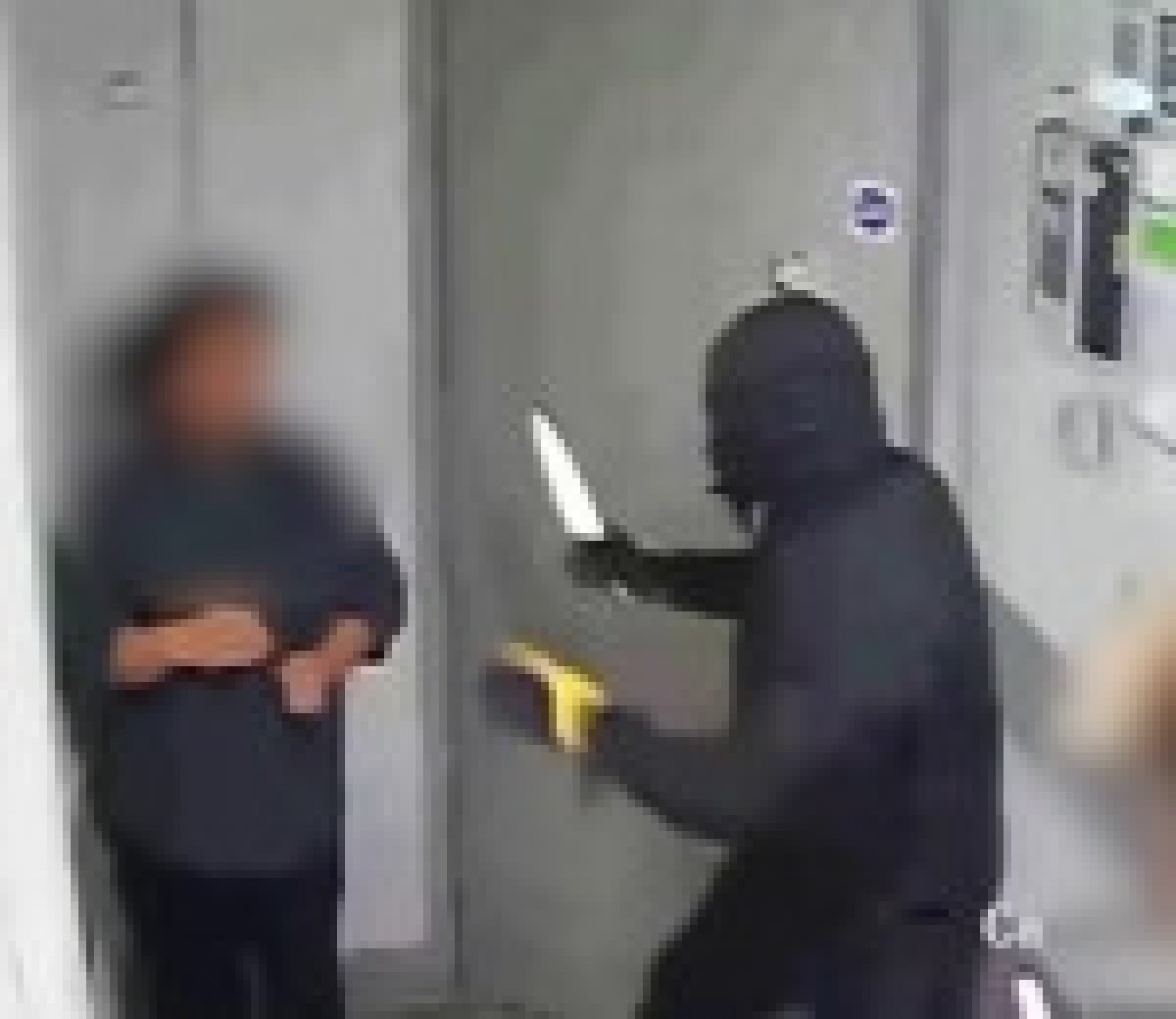 Shocking CCTV footage shows armed robbery in Brighton