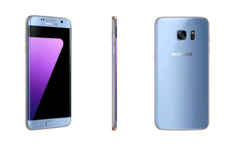 Galaxy S7 Edge in "Blue Coral"