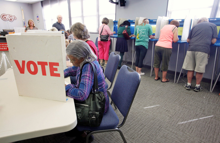 Polling station North Carolina