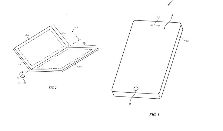 Apple Bendable Phone Patent
