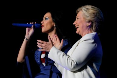 katy perry for clinton