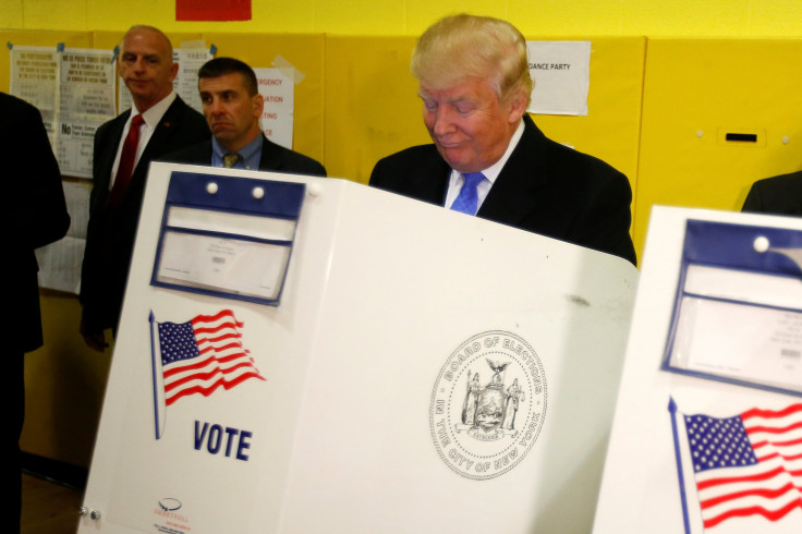 Donald Trump voting